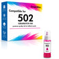 Compatible Ink Bottle Replacement for 502 T502 Ink Refill for ET-2760 ET-2750 ET-3760 ET-4760 ET-3750 ET-4750 ET-3710 ET-15000 Printer (Magenta)
