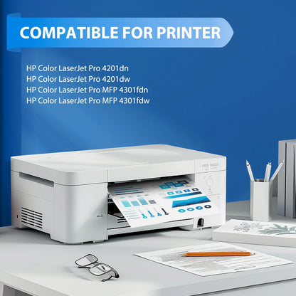 210A Toner Cartridges 4 Pack 210A Laserjet Toner Cartridges 210X Work with Color Laser Pro MFP 4301fdw 4301fdn Pro 4201dw 4201dn, 210 Toner Cartridges