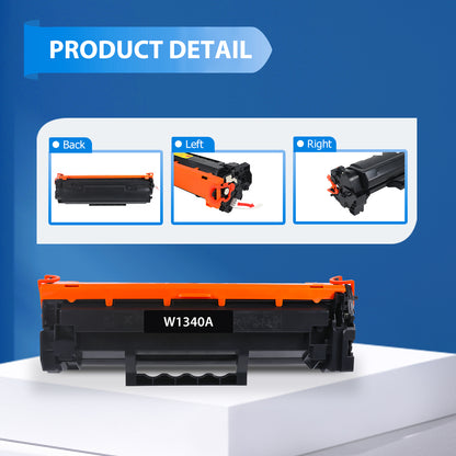 134A W1340A Toner Cartridge (with Chip) Compatible for 134A W1340A 134X W1340X Toner for LaserJet M209dw MFP M234dw M234sdn M234sdw Printer Ink (Black, 1-Pack)