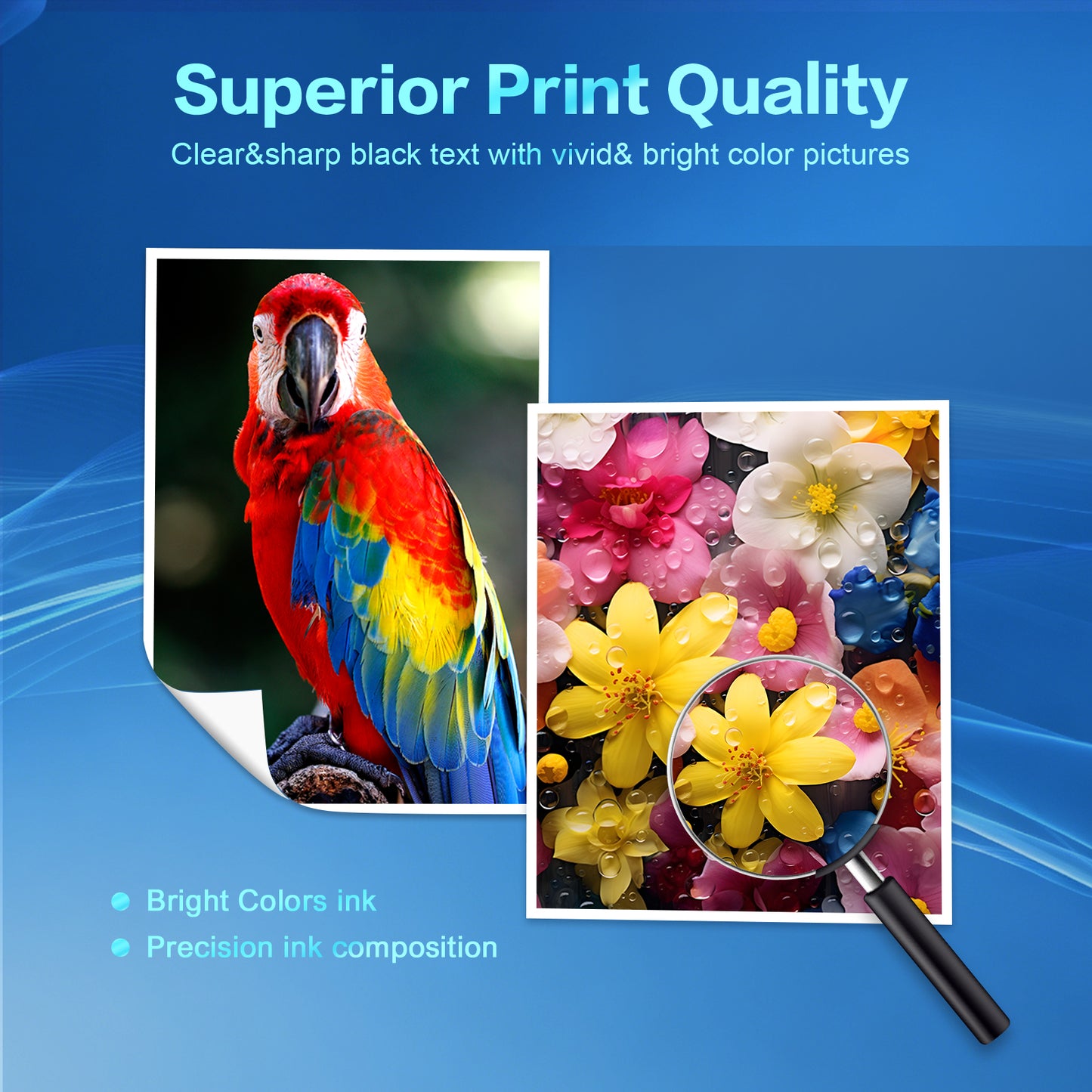 Compatible Ink Bottle Replacement for 502 T502 Ink Refill for ET-2760 ET-2750 ET-3760 ET-4760 ET-3750 ET-4750 ET-3710 ET-15000 Printer (Black)