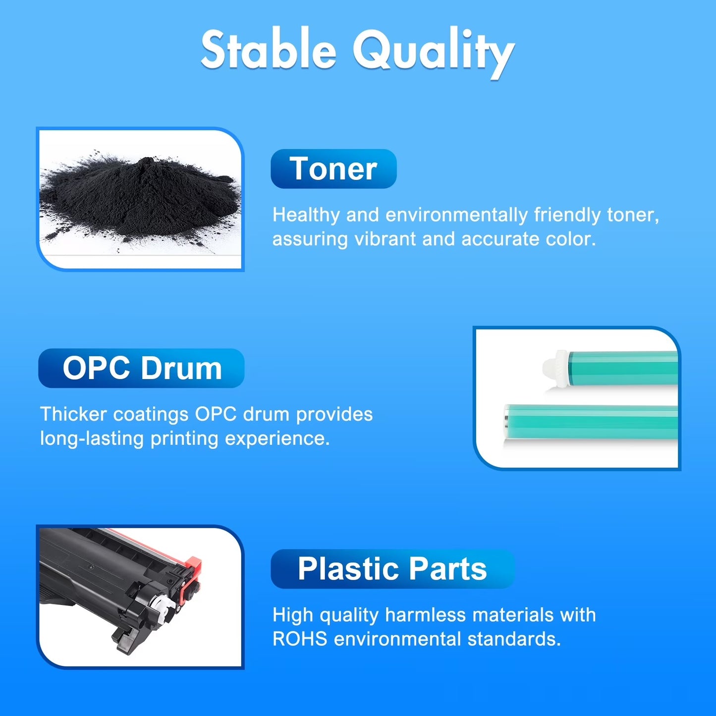 TN830 Toner Cartridges TN 830XL 2 Pack Compatible for Brother HL-L2460DW HL-L2465DW DCP-L2640DW TN-830 TN830XL with Chip use for MFC-L2820DW Laser Printers (Black,high Yield)