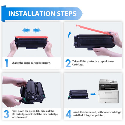 TN830XL Toner Cartridge Compatible for Brother TN830XL TN-830 TN830 Black Toner Cartridge for HL-L2460DW HL-L2405W HL-L2400D HL-L2465DW HL-L2480DW DCP-L2640DW MFC-L2820DW Printer (1-Pack)