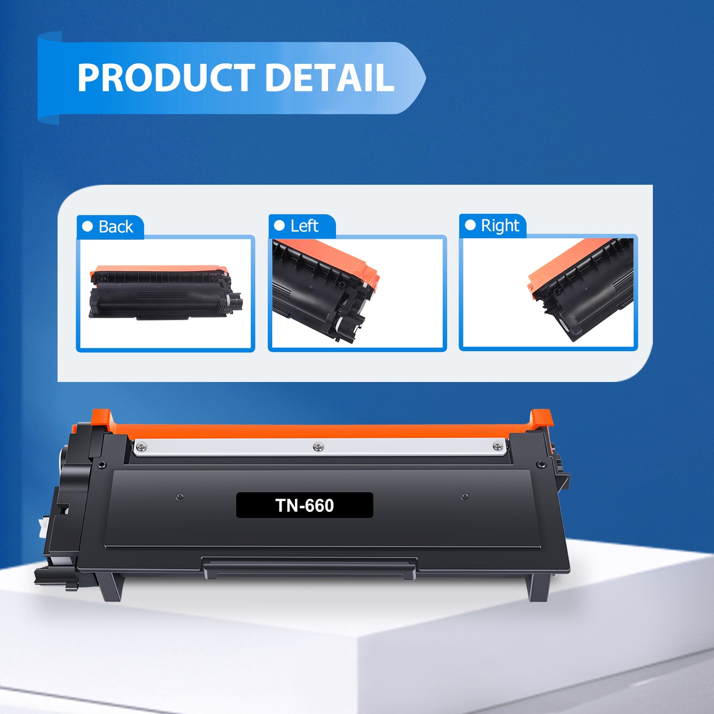 TN660 TN-660 Toner Cartridge Compatible for Brother TN660 TN 660 TN-630 TN630 for Brother HL-L2340DW MFC-L2700DW DCP-L2540DW HL-L2300D HL-L2380DW HL-L2320D MFC-L2740DW Printer (4-Pack,Black)