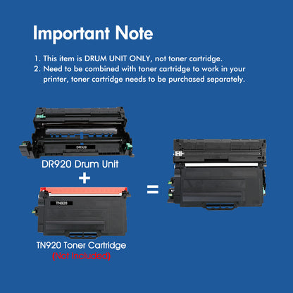 DR920 Drum Unit Compatible for Brother DR920 DR-920 Drum Unit for HL-L5210DN HL-L5210DW HL-L5210DWT HL-L5215DW HL-L6210DW HL-L6310DW MFC-L6810DW Printer (1 Pack)